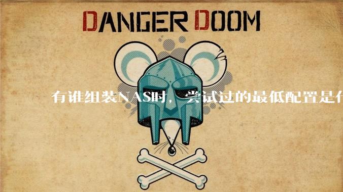 有谁组装NAS时，尝试过的最低配置是什么？
