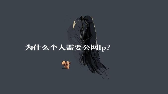为什么个人需要公网ip？