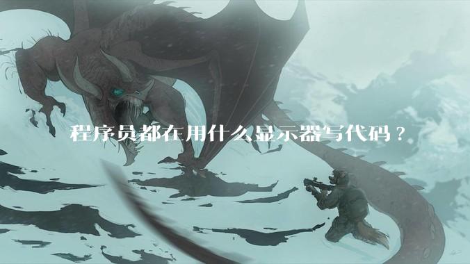 程序员都在用什么显示器写代码?
