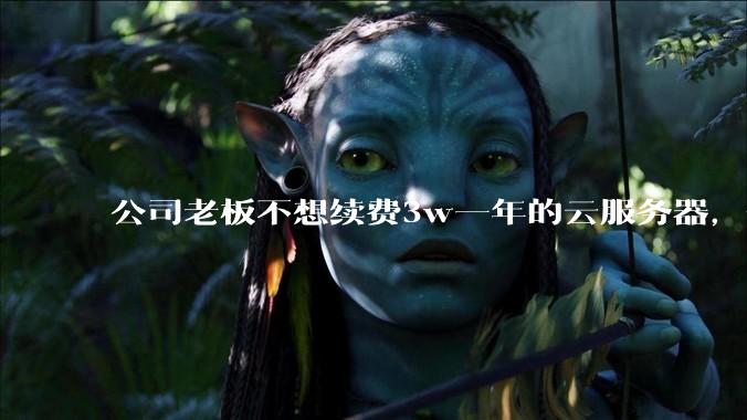 公司老板不想续费3w一年的云服务器，合理吗？